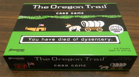 pressmantoy.com/oregon trail/demo|The Oregon Trail Card Game Review and Rules.
